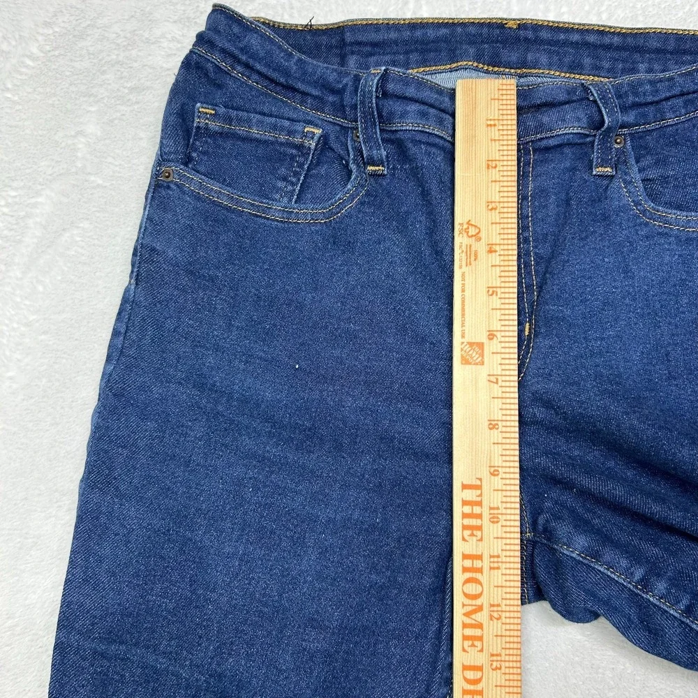 Levi's‎ Jeans Men's Dark Wash Denim Pockets Mid Rise Classic Skinny - 30X28.5